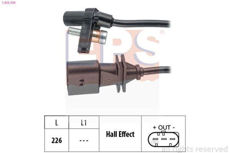 EPS Impulsgeber, Kurbelwelle Made in Italy - OE Equivalent