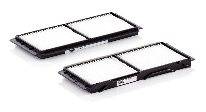 MANN-FILTER Filter, Innenraumluft CU 26 008-2