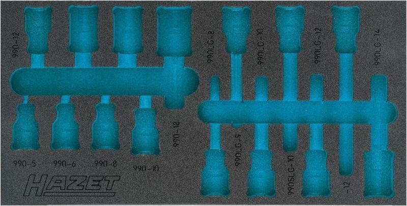 HAZET Foam Insert, assortment box