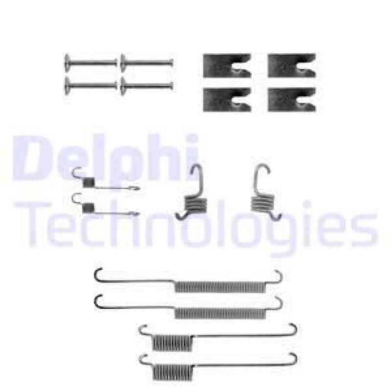 DELPHI Zubehörsatz Bremsbacken Trommelbremse Montagesatz