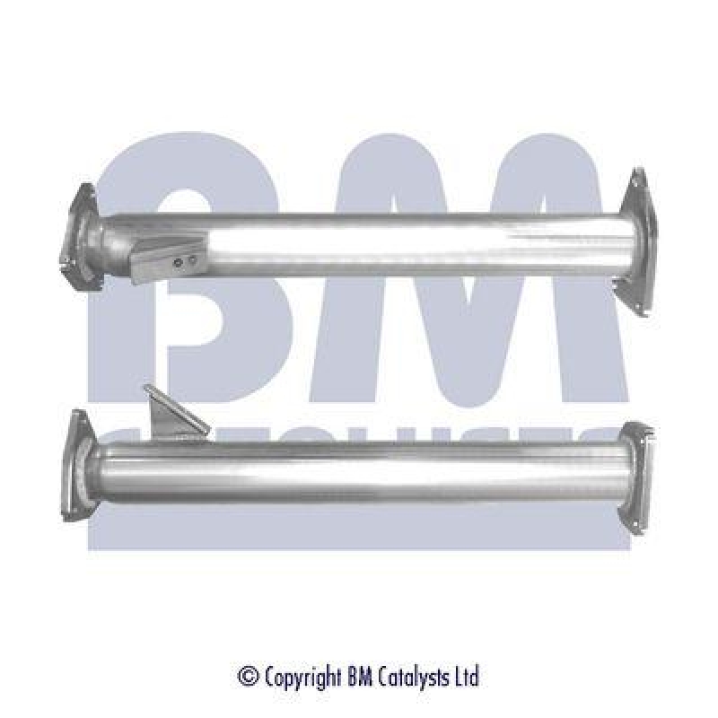 BM Catalysts Abgasrohr Hinten passend für Honda CR-V 3 2.2 i-DTEC 4WD 4 ...