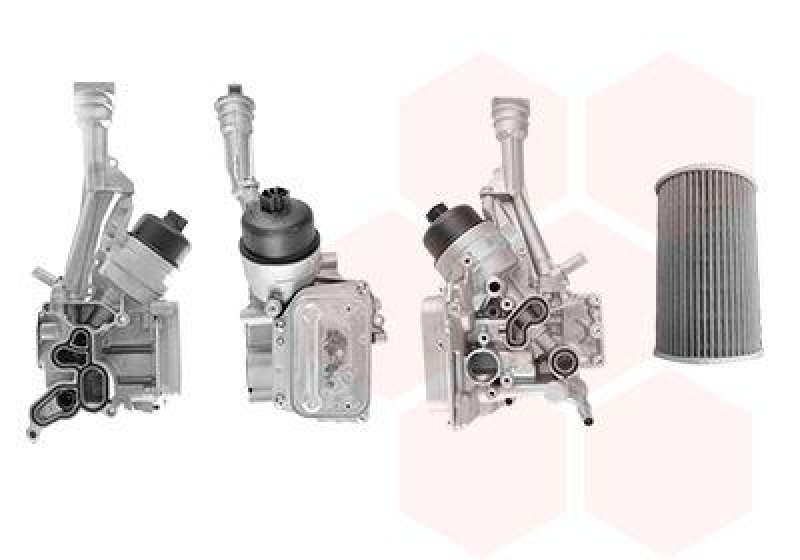 VAN WEZEL Housing, oil filter *** IR PLUS ***