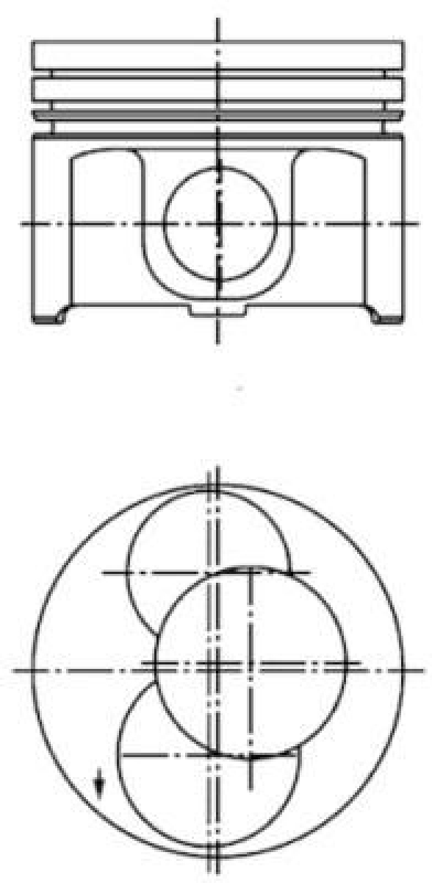 KOLBENSCHMIDT Piston