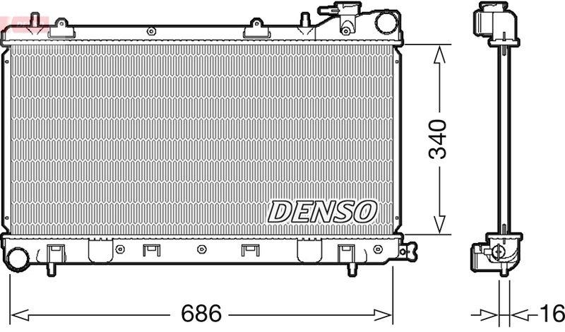 DENSO Kühler, Motorkühlung