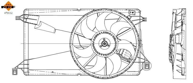 NRF Fan, engine cooling