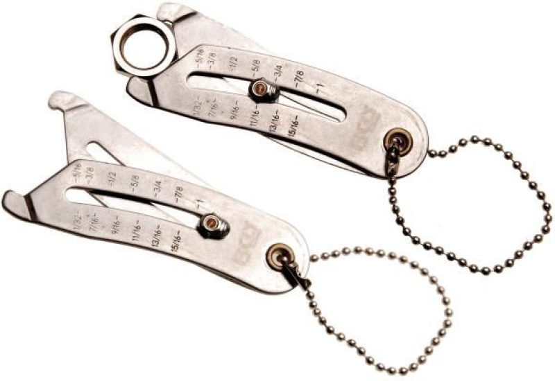 Messschieber für Zollschrauben