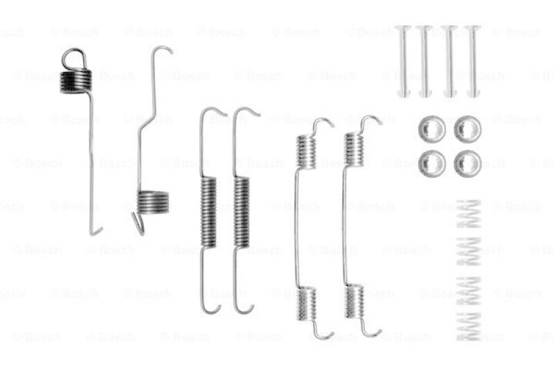 BOSCH Zubehörsatz Bremsbacken Trommelbremse Montagesatz