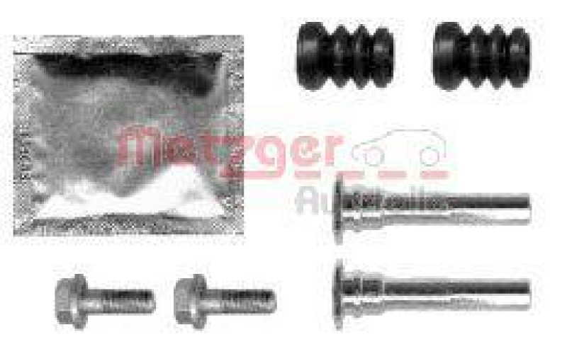 METZGER Guide Sleeve Kit, brake caliper