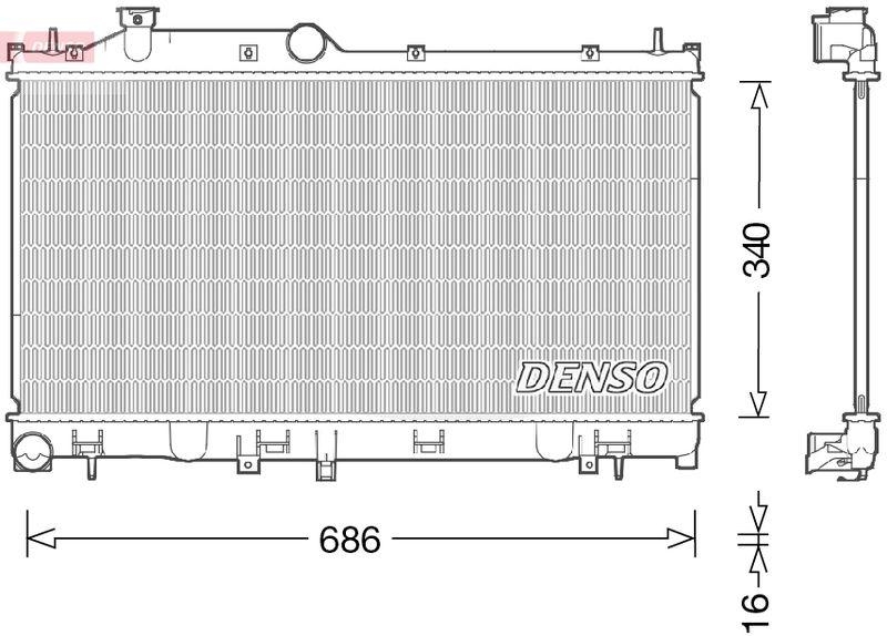 DENSO Kühler, Motorkühlung