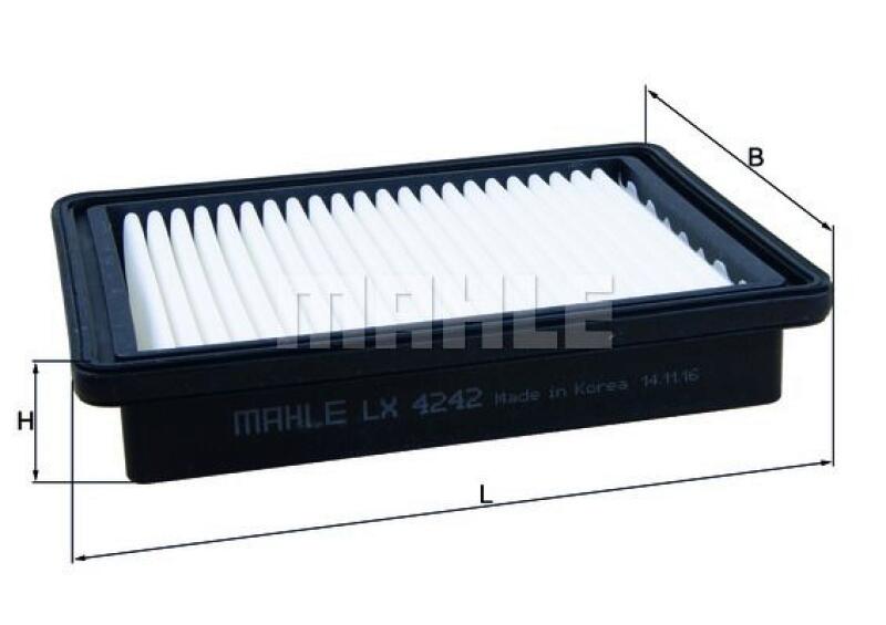 MAHLE Luftfilter LX 4242