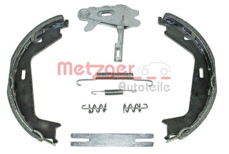 METZGER Brake Shoe Set, parking brake