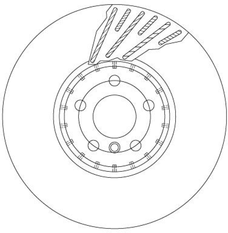 2x TRW Bremsscheibe