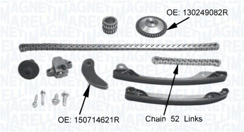 MAGNETI MARELLI Steuerkettensatz