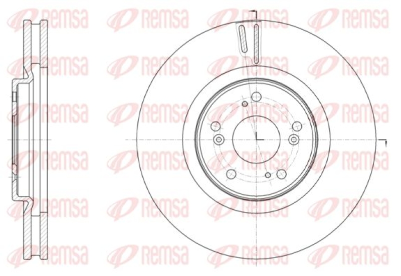 2x KAWE Brake Disc