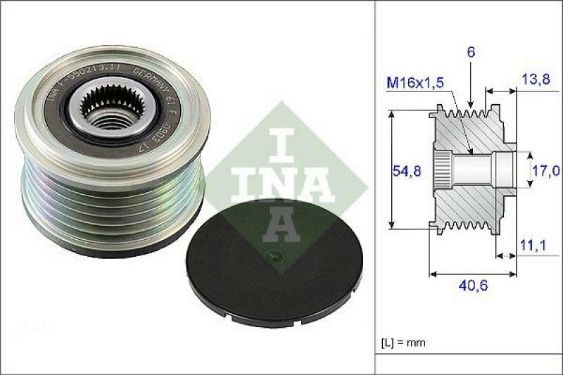 INA Alternator Freewheel Clutch