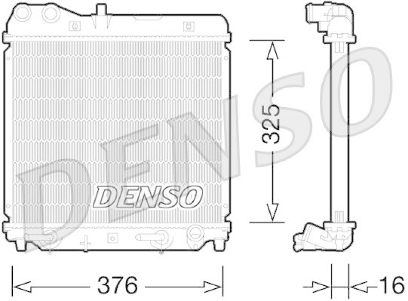 DENSO Kühler, Motorkühlung