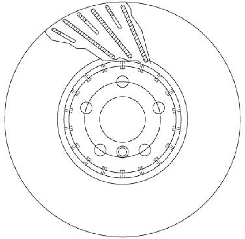 2x TRW Bremsscheibe