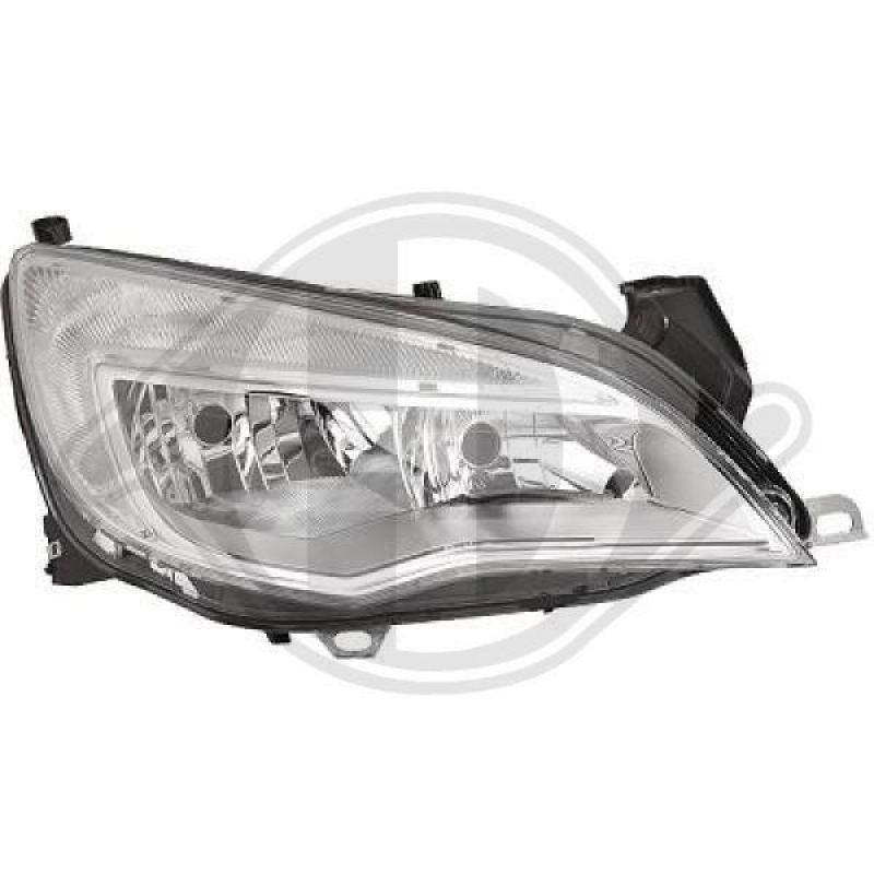 1x Diederichs Hauptscheinwerfer H7 Rechts passend für Opel Astra J 1.4 1...