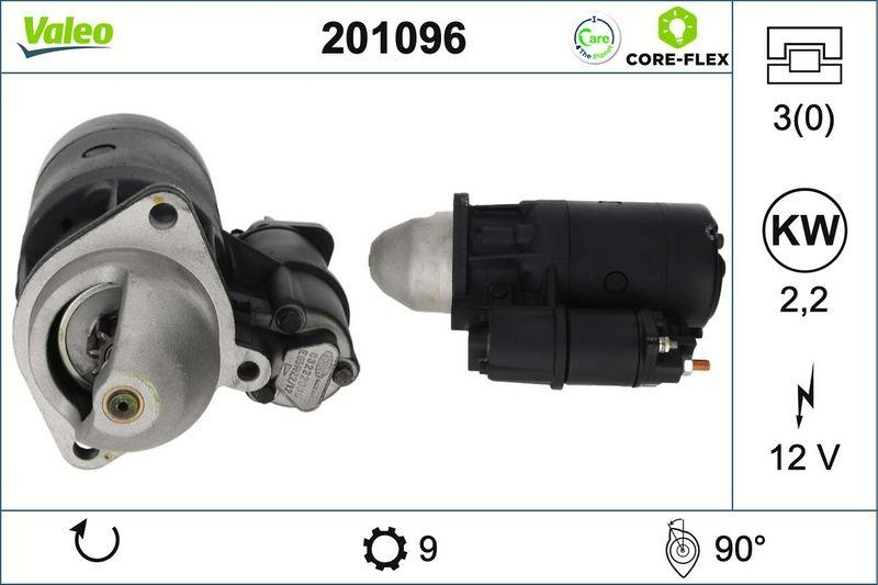 VALEO Starter VALEO CORE-FLEX 201096