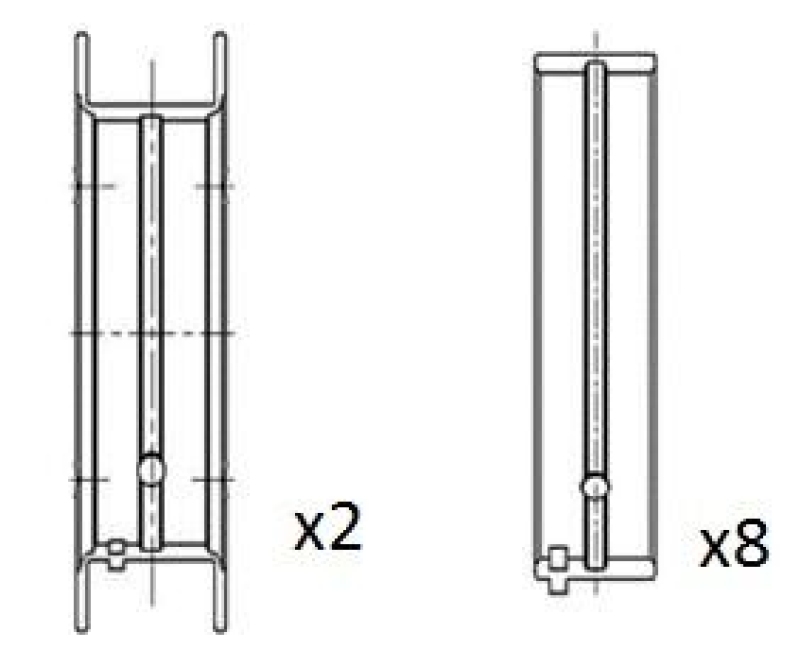 FAI AutoParts Crankshaft Bearing