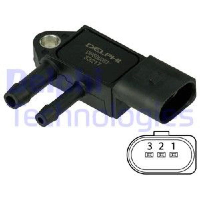 DELPHI Sensor, exhaust pressure