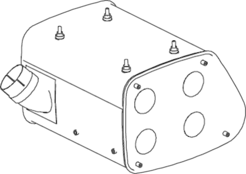 DINEX Mittel-/Endschalldämpfer