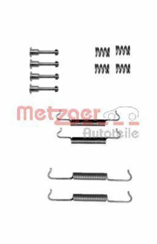 METZGER Accessory Kit, parking brake shoes