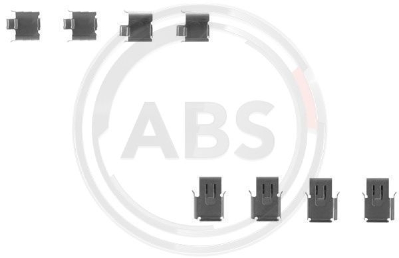 A.B.S. Accessory Kit, disc brake pad