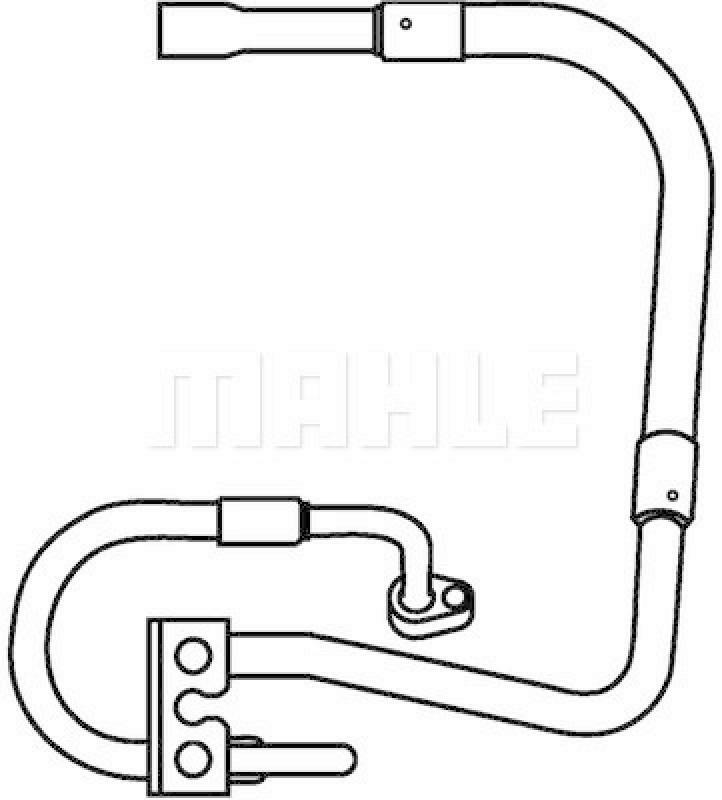 MAHLE Hochdruck-/Niederdruckleitung, Klimaanlage PREMIUM LINE