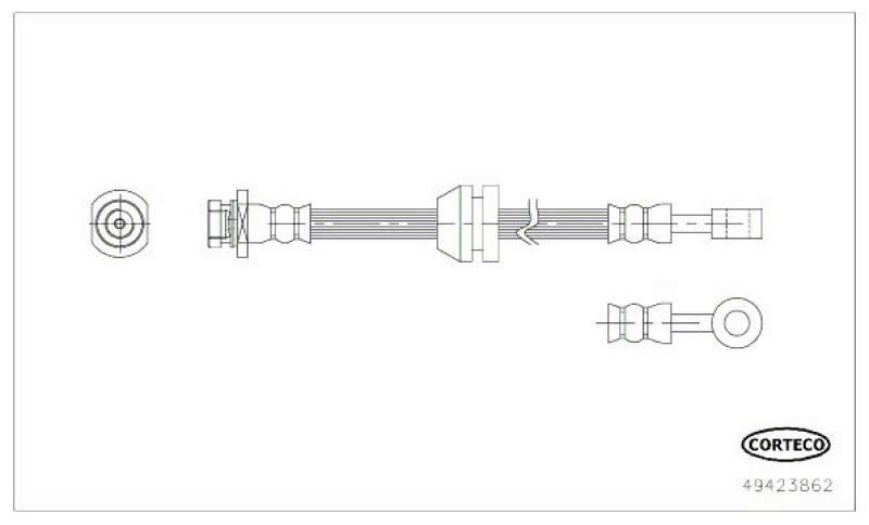 CORTECO Brake Hose