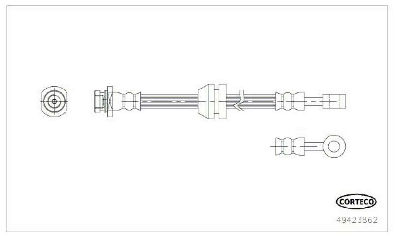 CORTECO Bremsschlauch