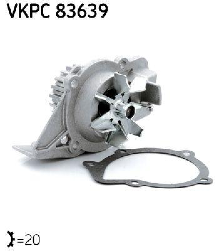 SKF Wasserpumpe, Motorkühlung Aquamax