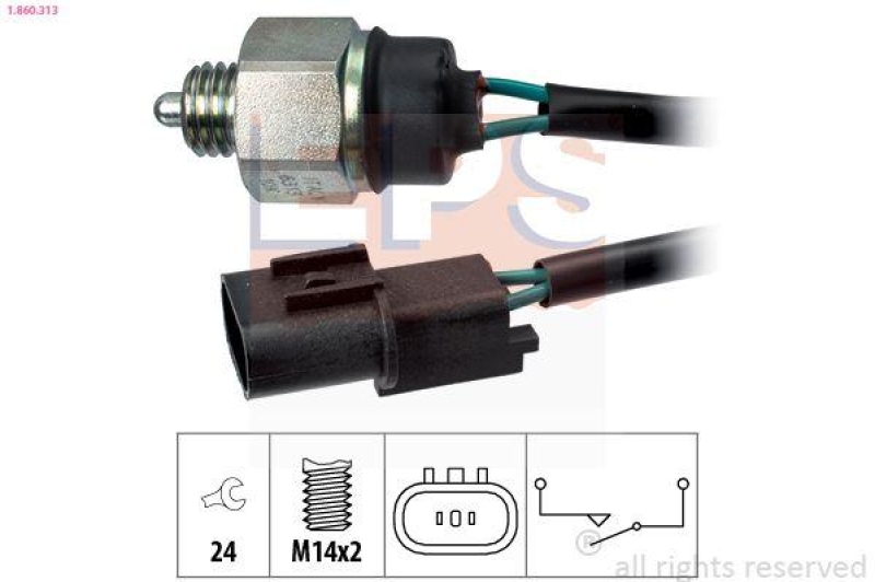 EPS Schalter, Rückfahrleuchte Made in Italy - OE Equivalent