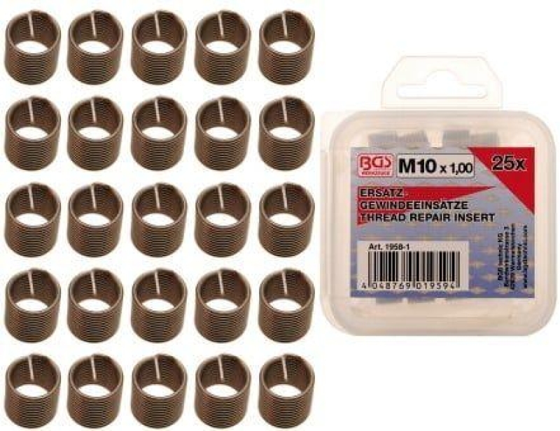 BGS Tool Assortment, thread insert