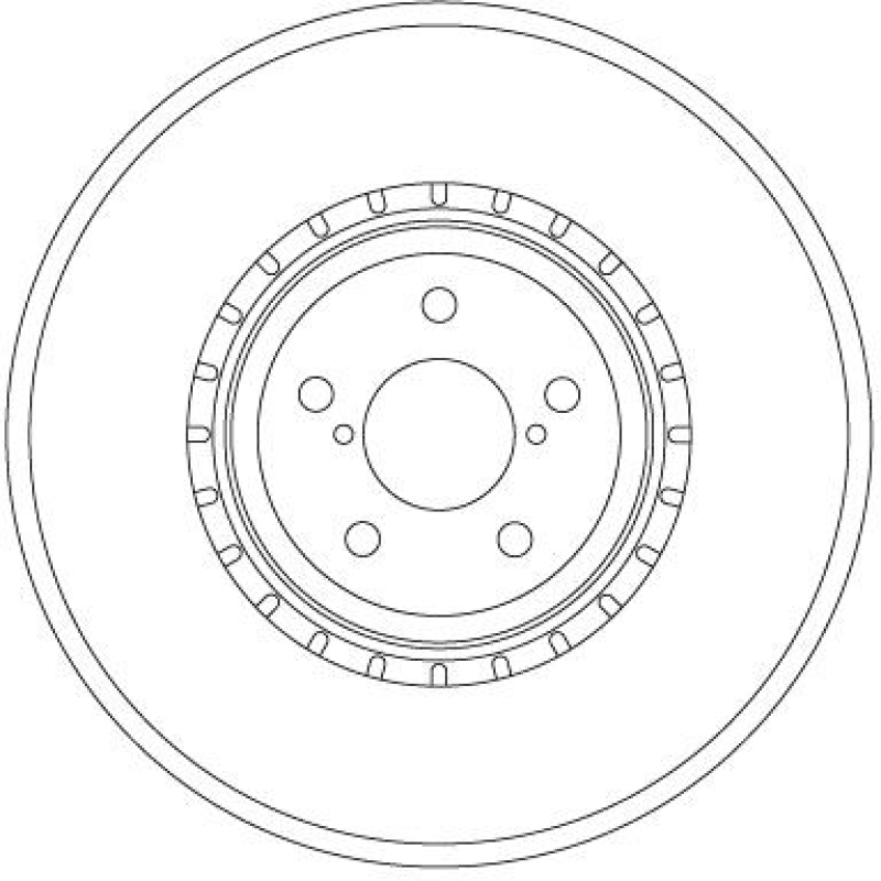2x TRW Bremsscheibe DF6923S