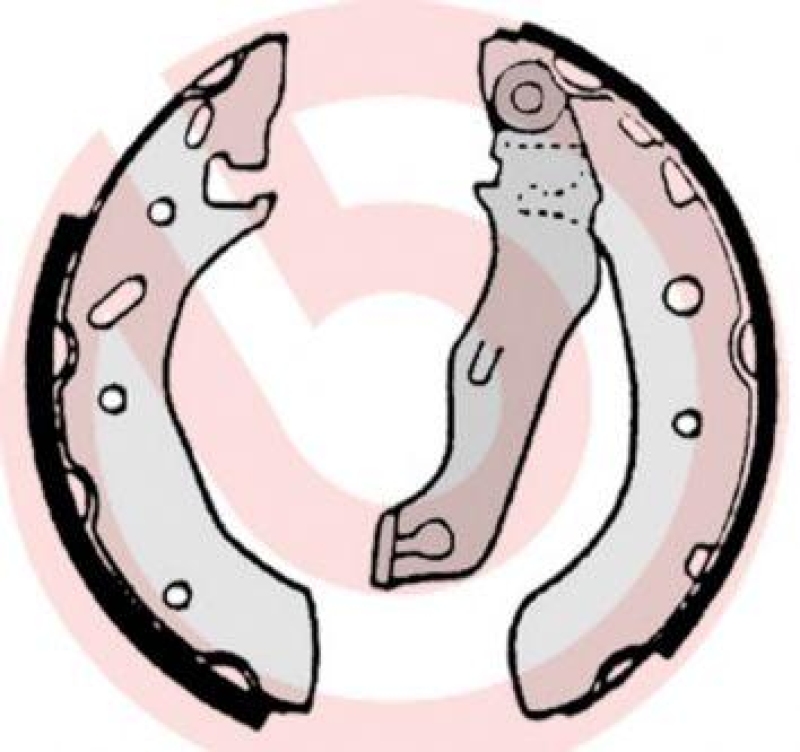 BREMBO Bremsbackensatz S 24 529