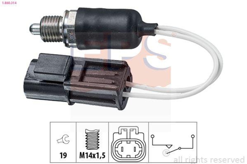 EPS Schalter, Rückfahrleuchte Made in Italy - OE Equivalent