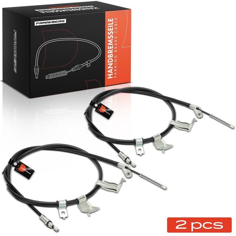 2x Frankberg Seilzug Feststellbremse Hinterachse beidseitig 5481FB0030462