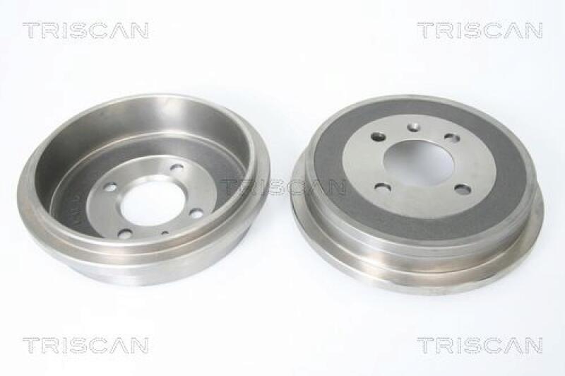 2x TRISCAN Brake Drum