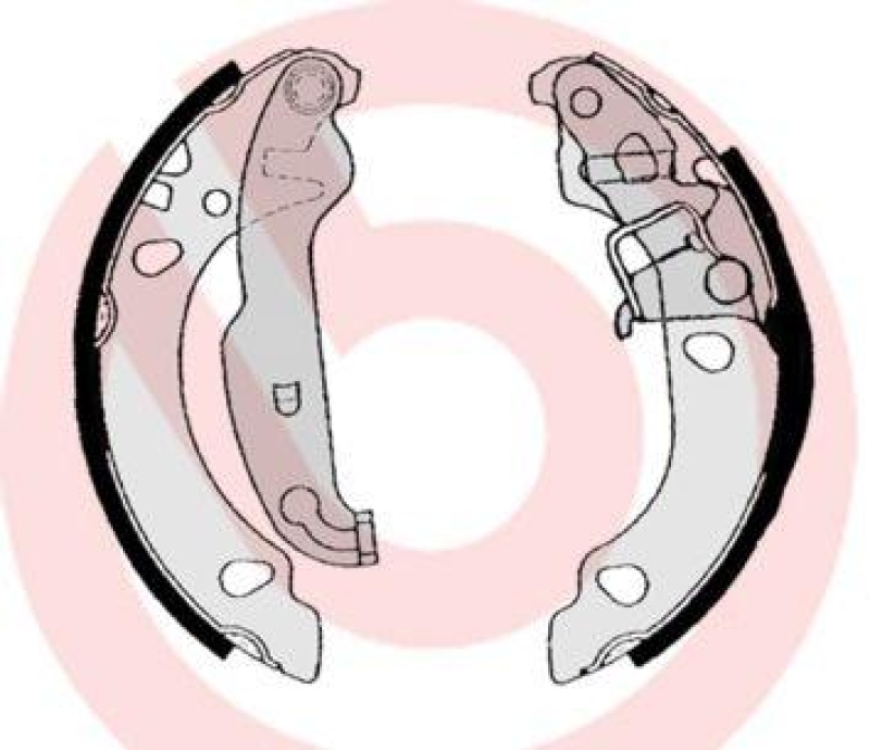 BREMBO Bremsbackensatz ESSENTIAL LINE S 24 530