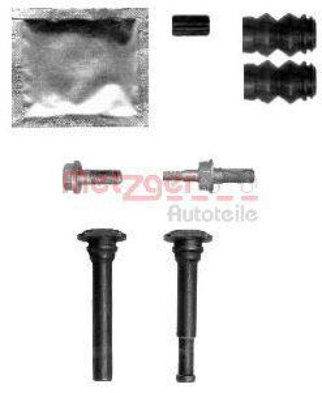 METZGER Guide Sleeve Kit, brake caliper