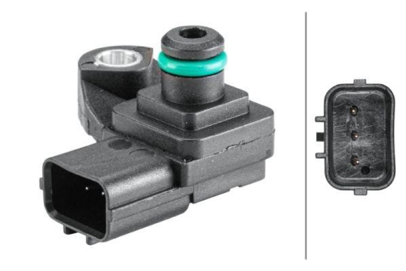 HELLA Sensor, Saugrohrdruck 6PP 358 152-351