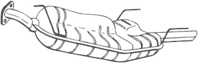 BOSAL Endschalld&auml;mpfer 185-411