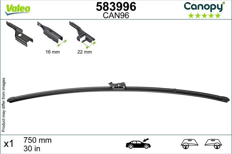 VALEO Wischblatt CANOPY