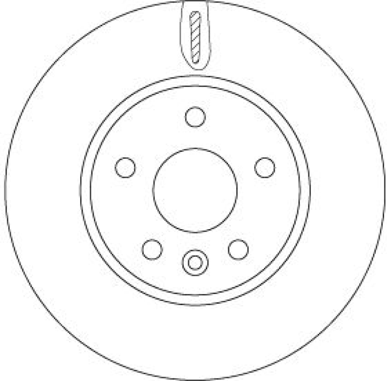 2x TRW Bremsscheibe DF6819