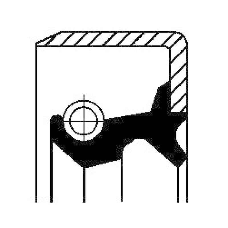 CORTECO Shaft Seal, steering gear