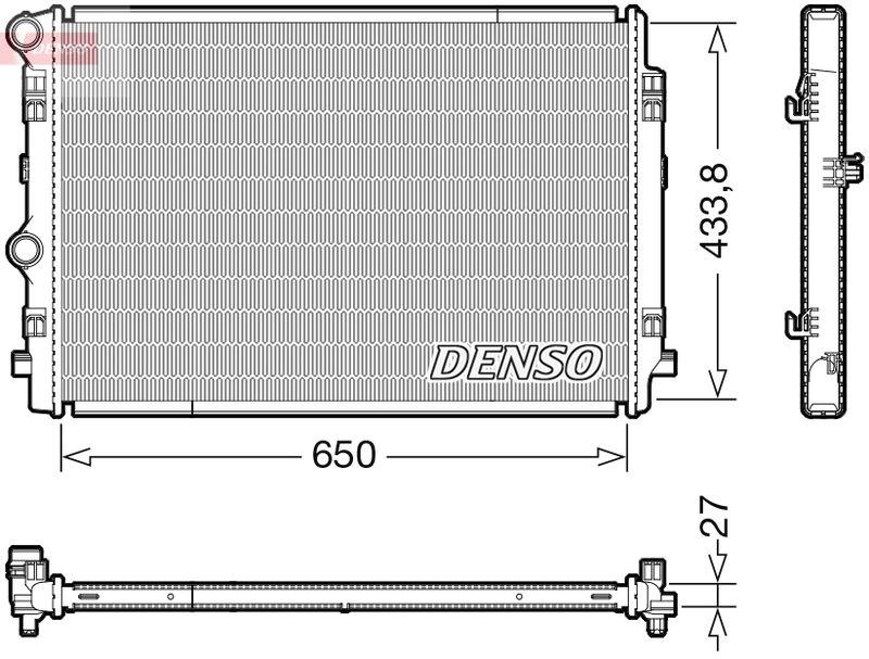 DENSO Radiator, engine cooling