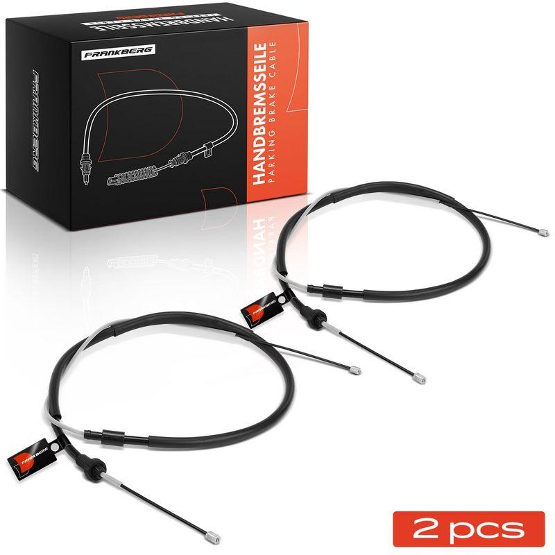 2x Frankberg Seilzug Feststellbremse Hinterachse beidseitig 5481FB0030464