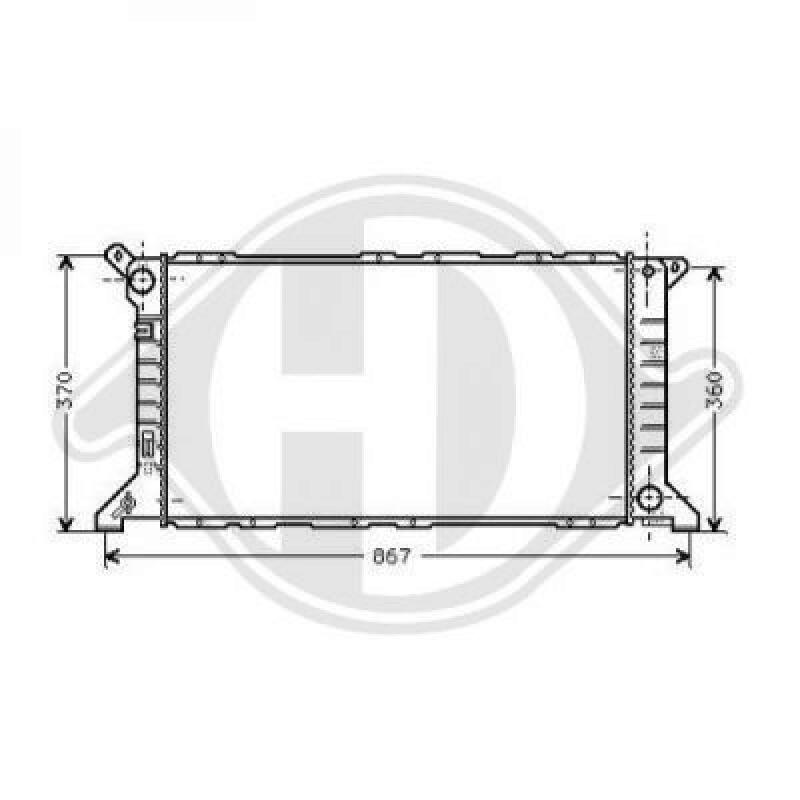 DIEDERICHS Kühler, Motorkühlung DIEDERICHS Climate