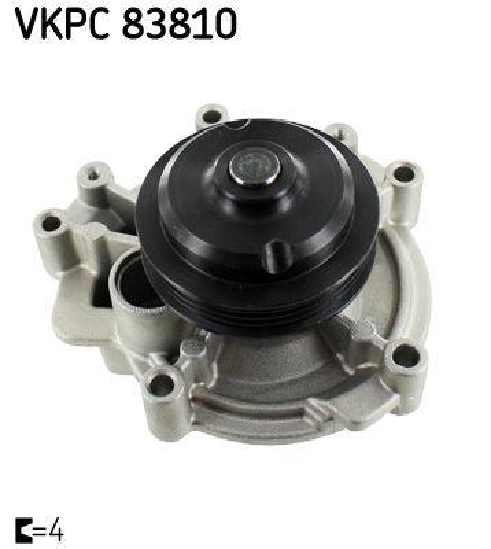 SKF Wasserpumpe, Motork&uuml;hlung VKPC 83810